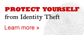 Protect yourself from identity theft!